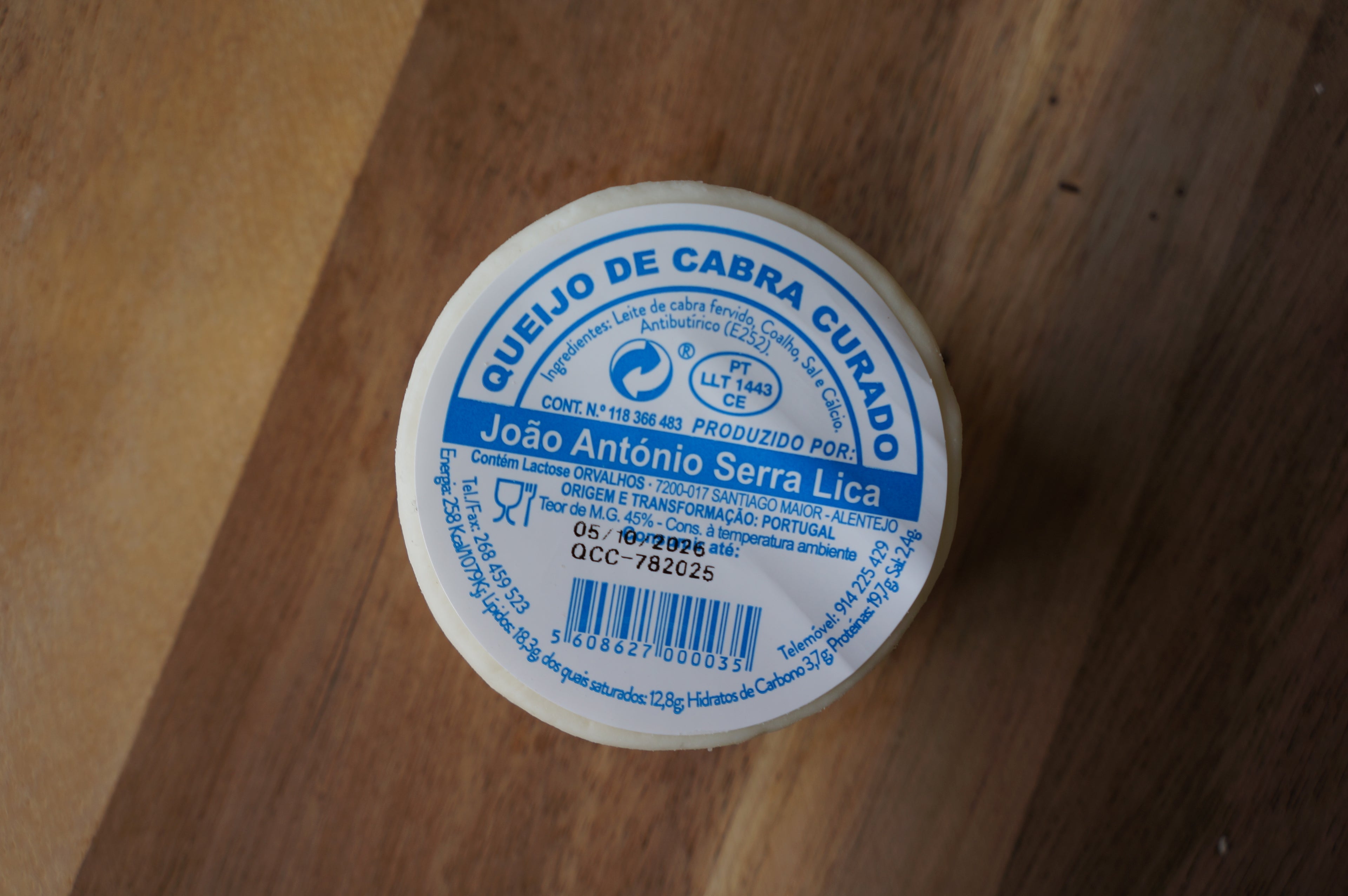 Queijo de Cabra Curado