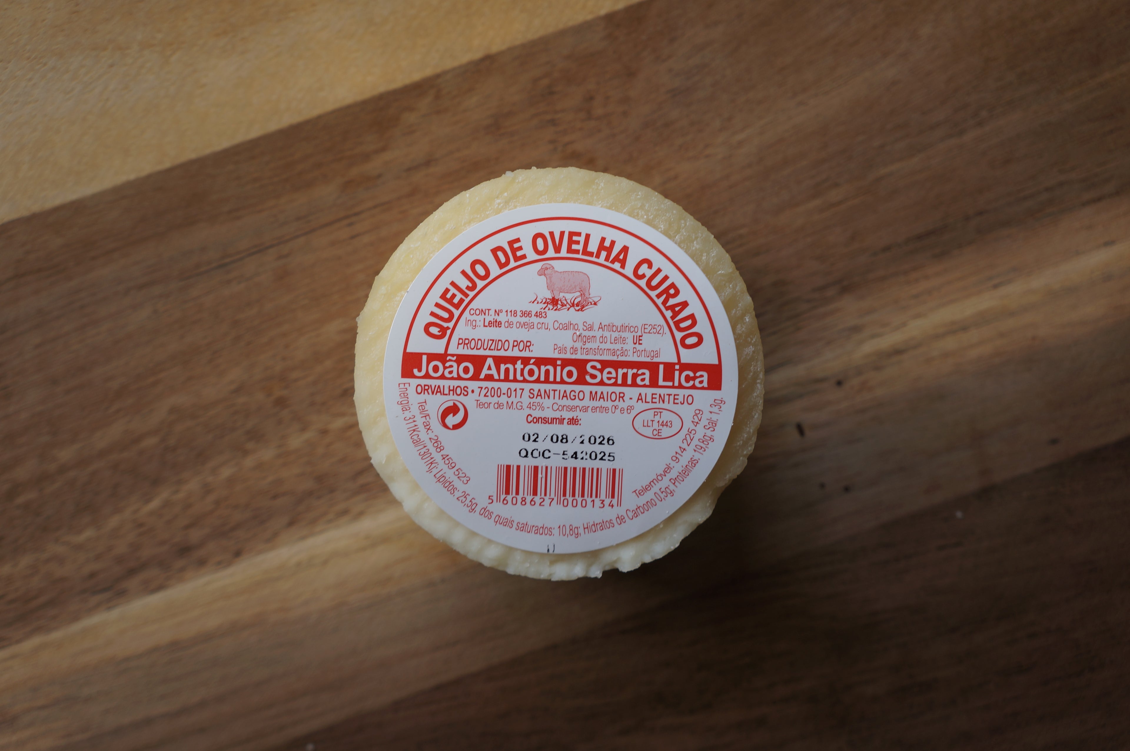 Queijo de Ovelha Curado