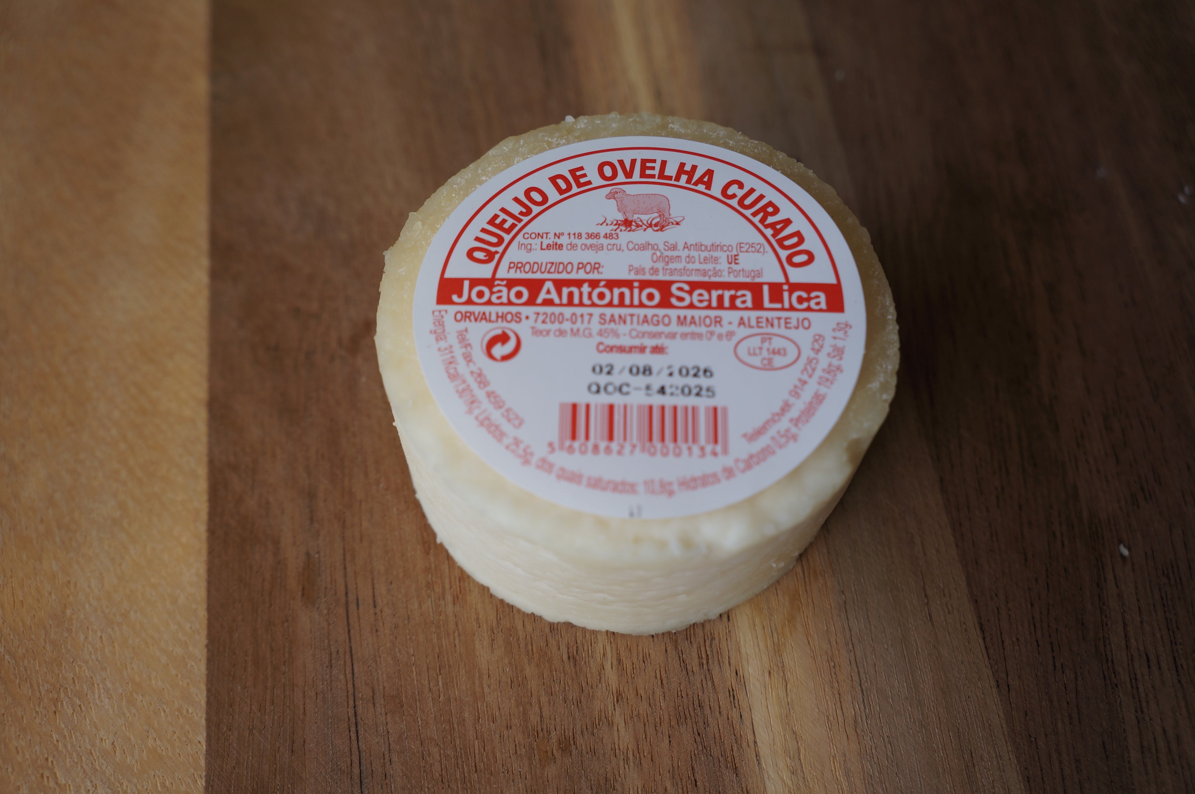 Queijo de Ovelha Curado